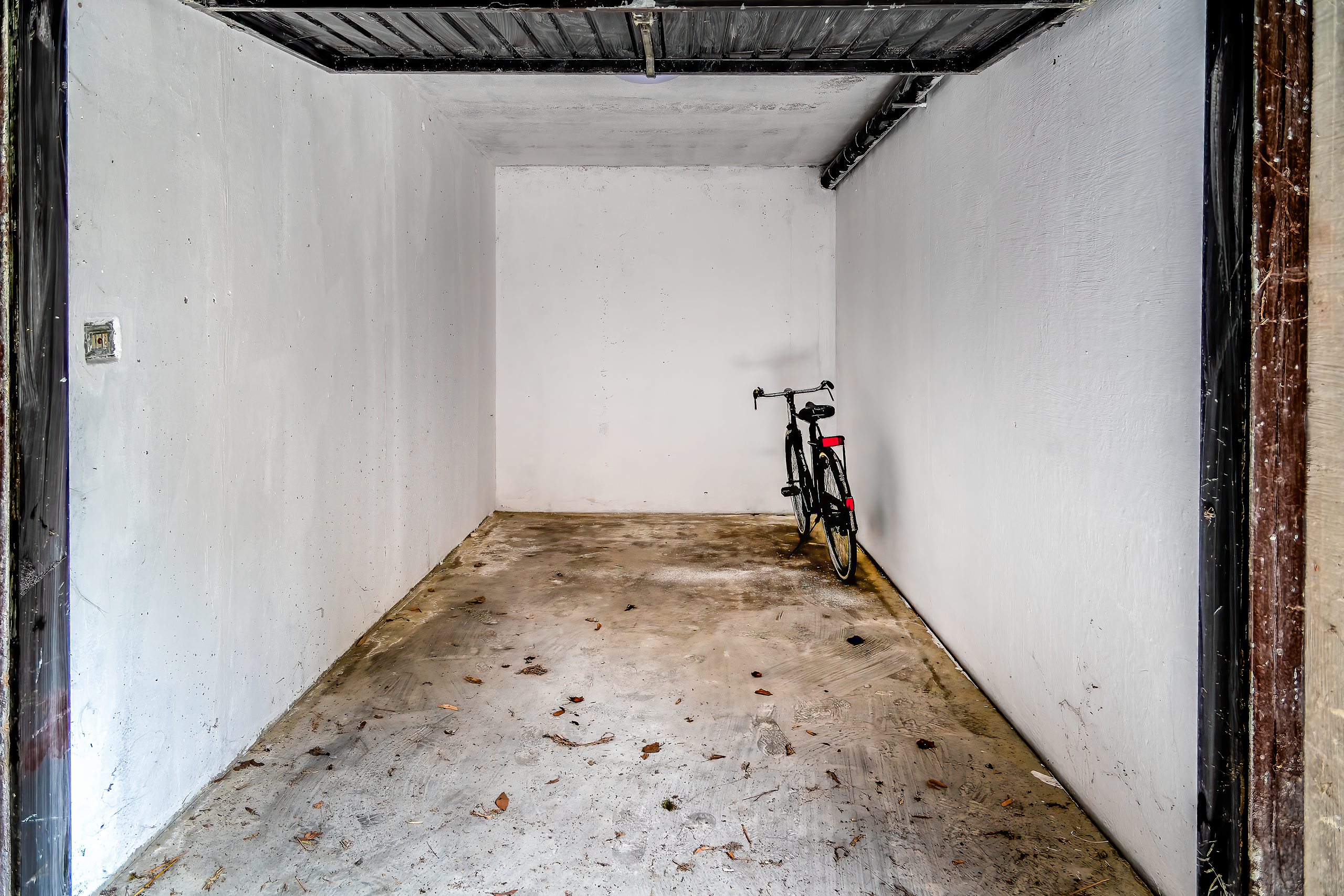 Il garage privato di 15 mq al piano seminterrato