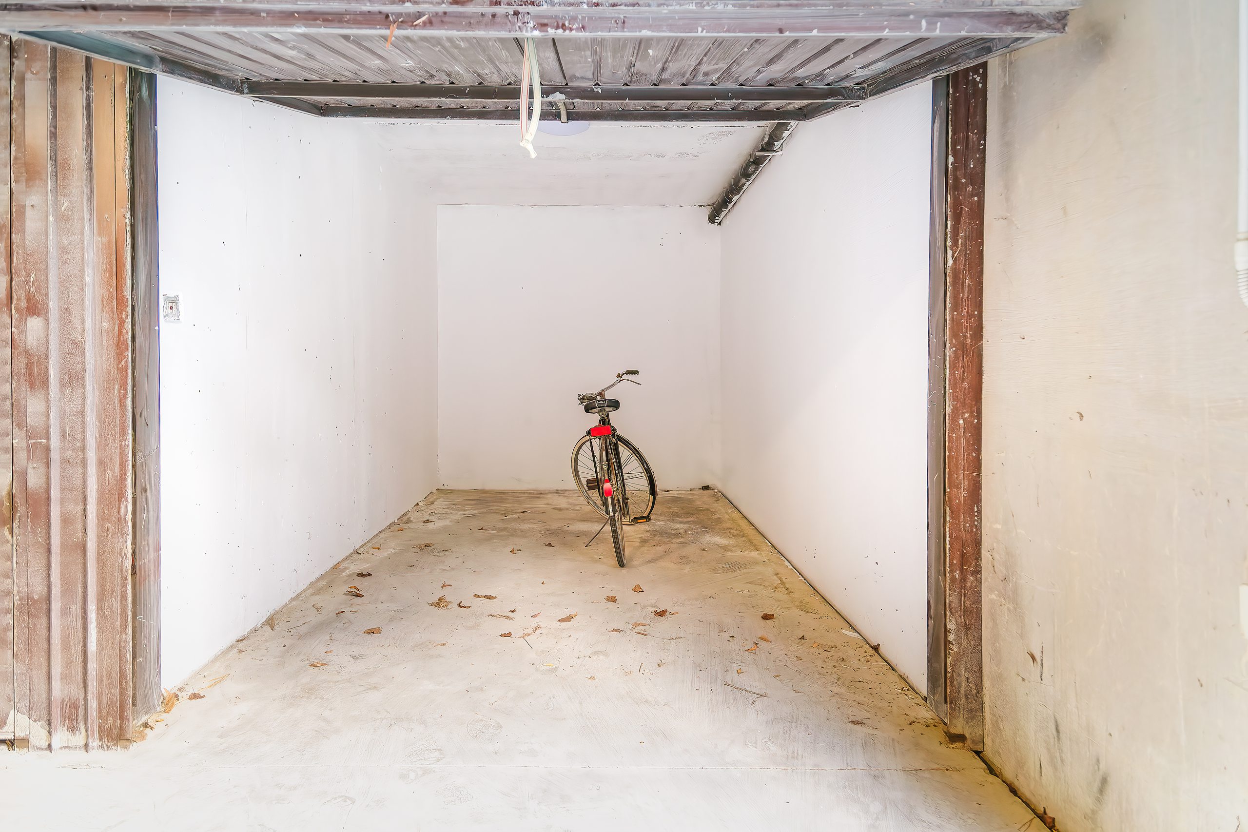 Interno del garage di 15 mq