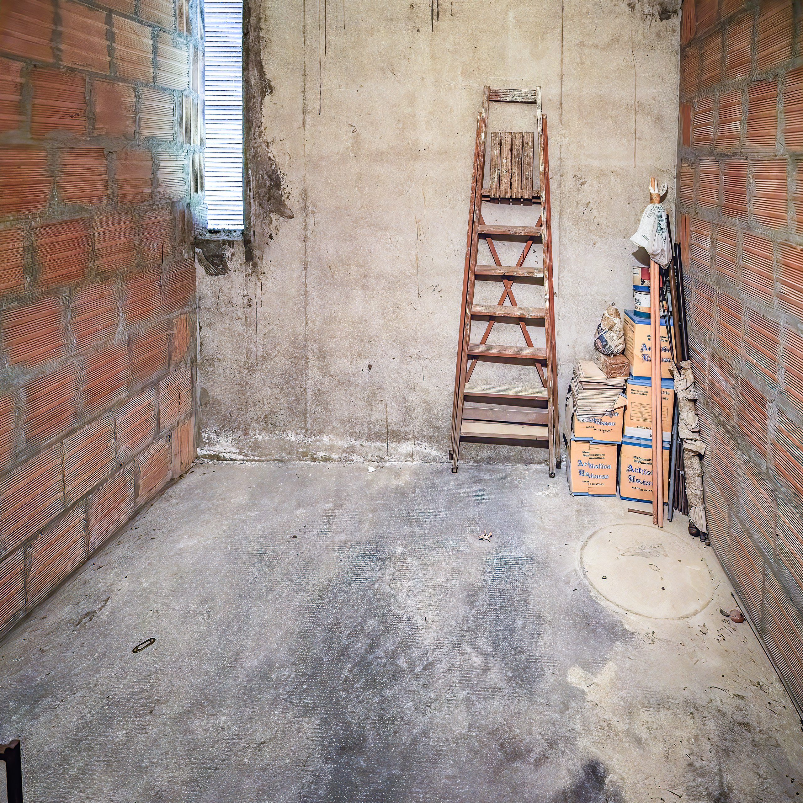 Interno della cantina di pertinenza
